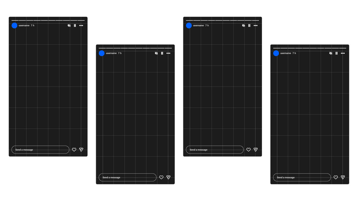 Instagram Frames Template - 16 Layouts
