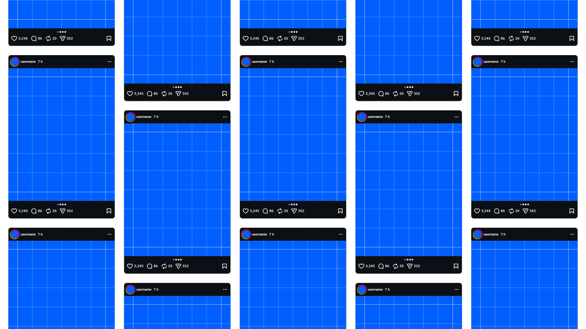 Instagram Frames Template - 16 Layouts