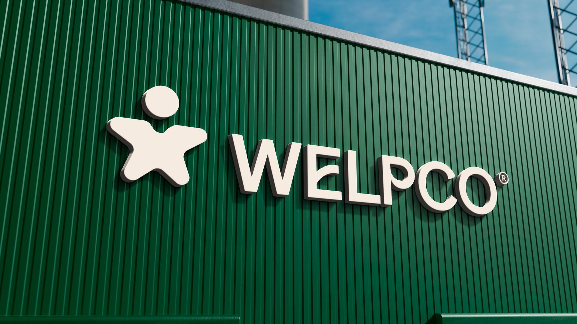 Señalización exterior de Welpco