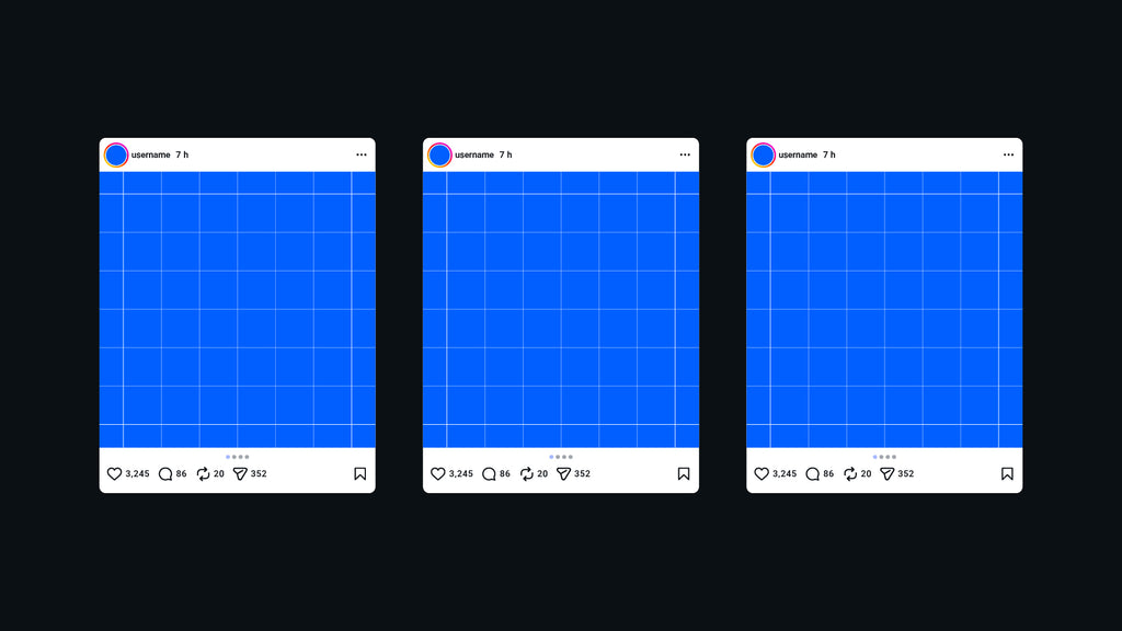 Instagram Frames Template - 16 Layouts