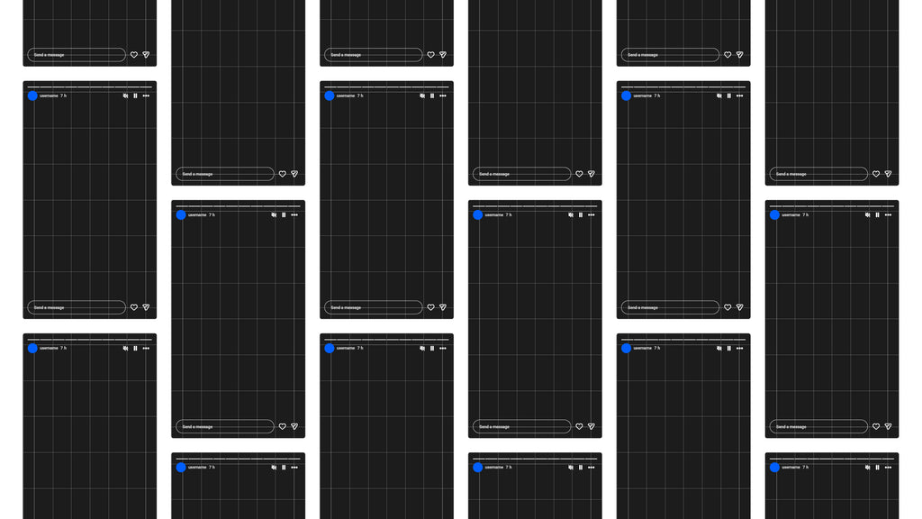 Instagram Frames Template - 16 Layouts