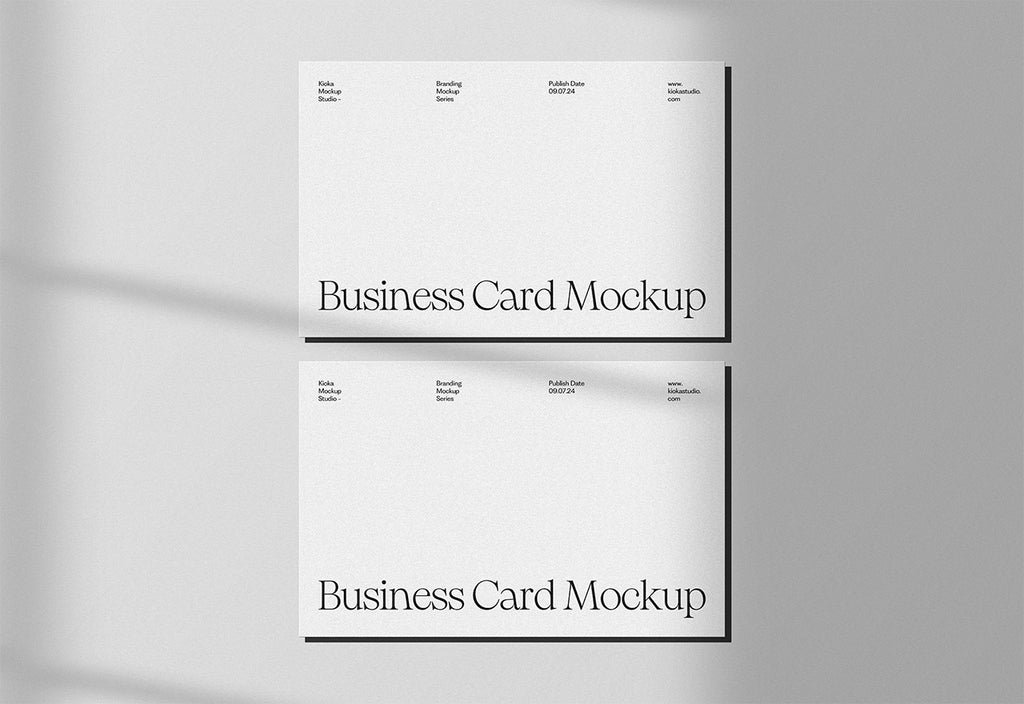 Business Card Mockup Collection