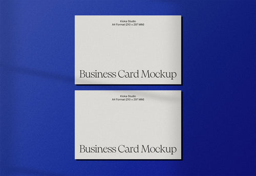 Business Card Mockup Collection | L'Essentiel Series Vol. 01