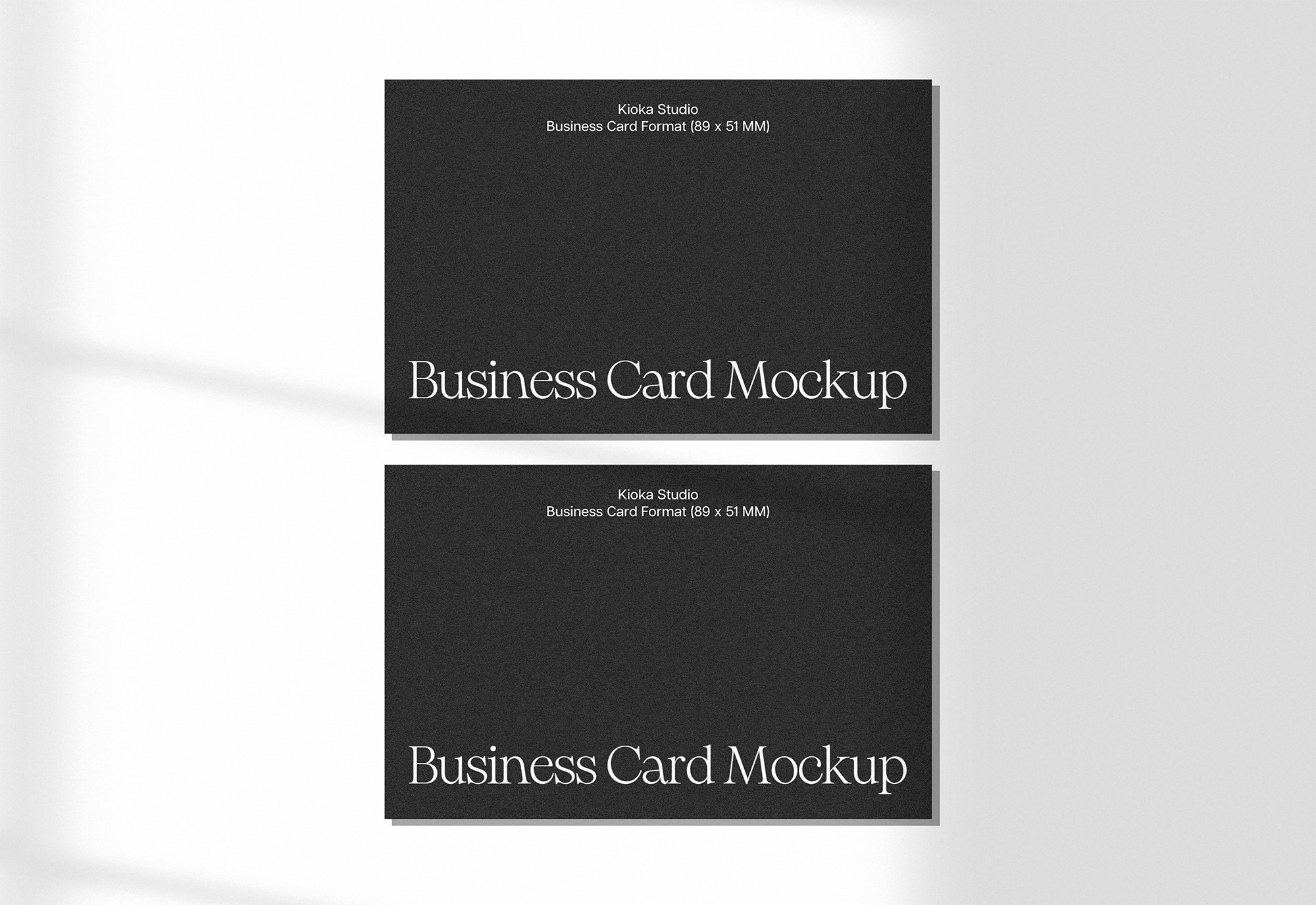 Business Card Mockup Collection | L'Essentiel Series Vol. 01