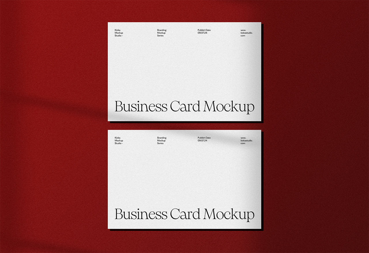 Business Card Mockup Collection