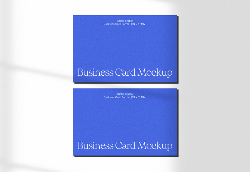 Business Card Mockup Collection | L'Essentiel Series Vol. 01