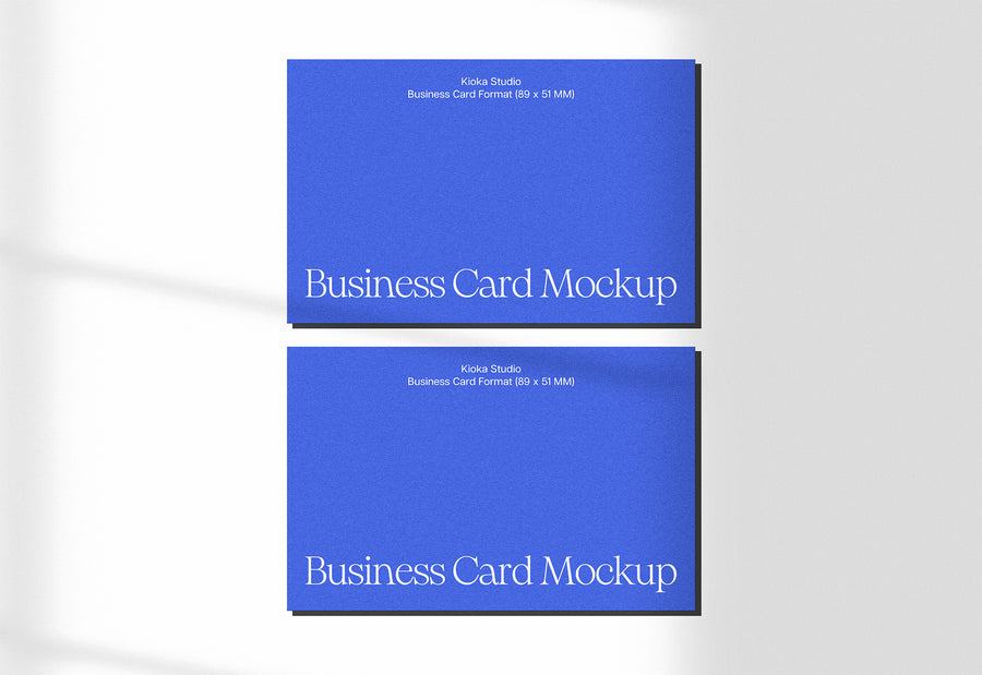 Business Card Mockup Collection | L'Essentiel Series Vol. 01