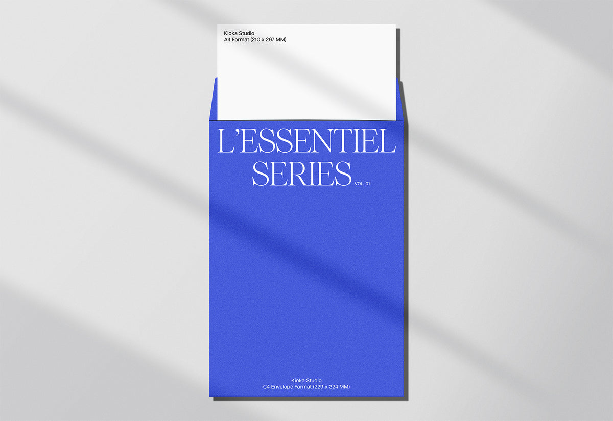 C4 Envelope Mockup