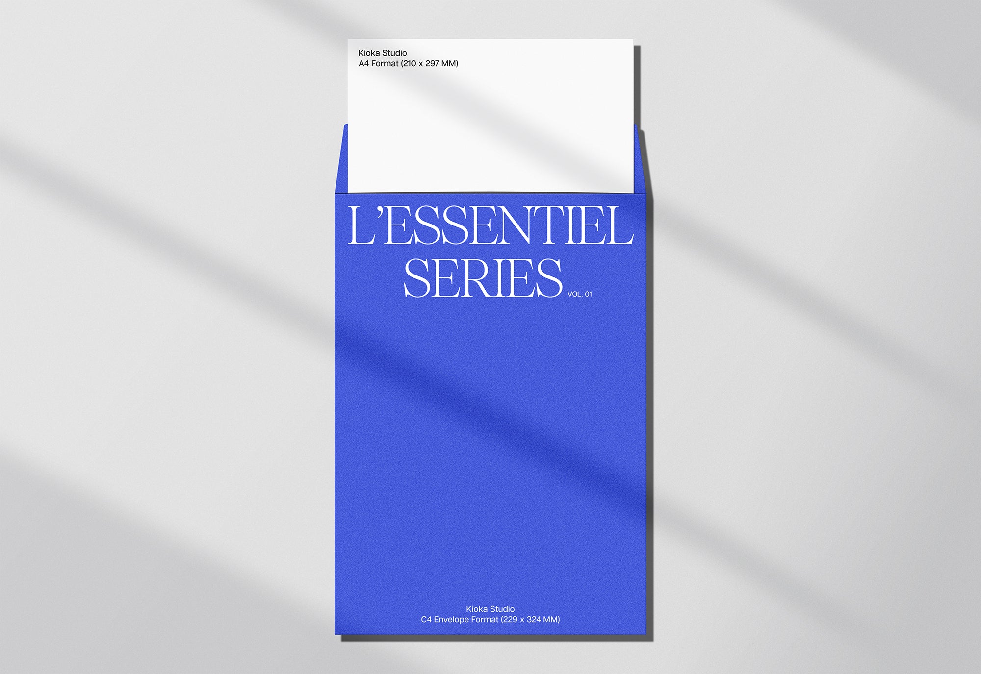 C4 Envelope Mockup
