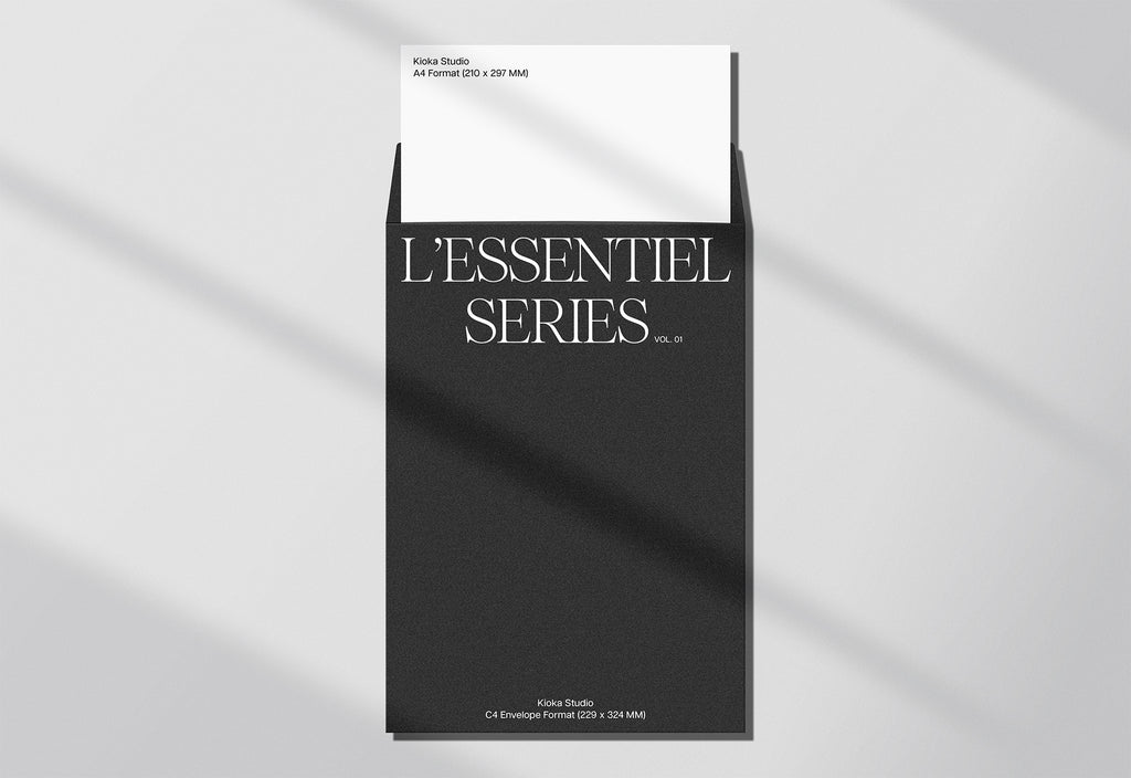 C4 Envelope Mockup