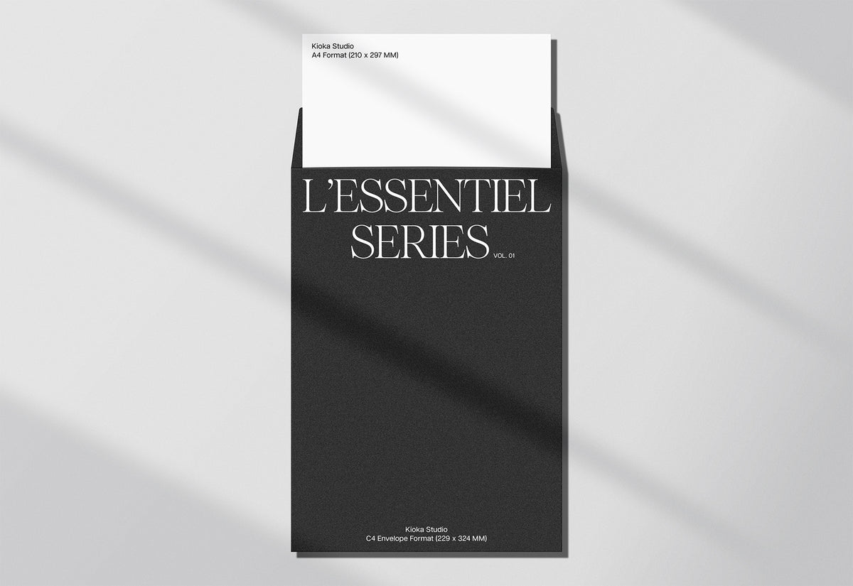 C4 Envelope Mockup