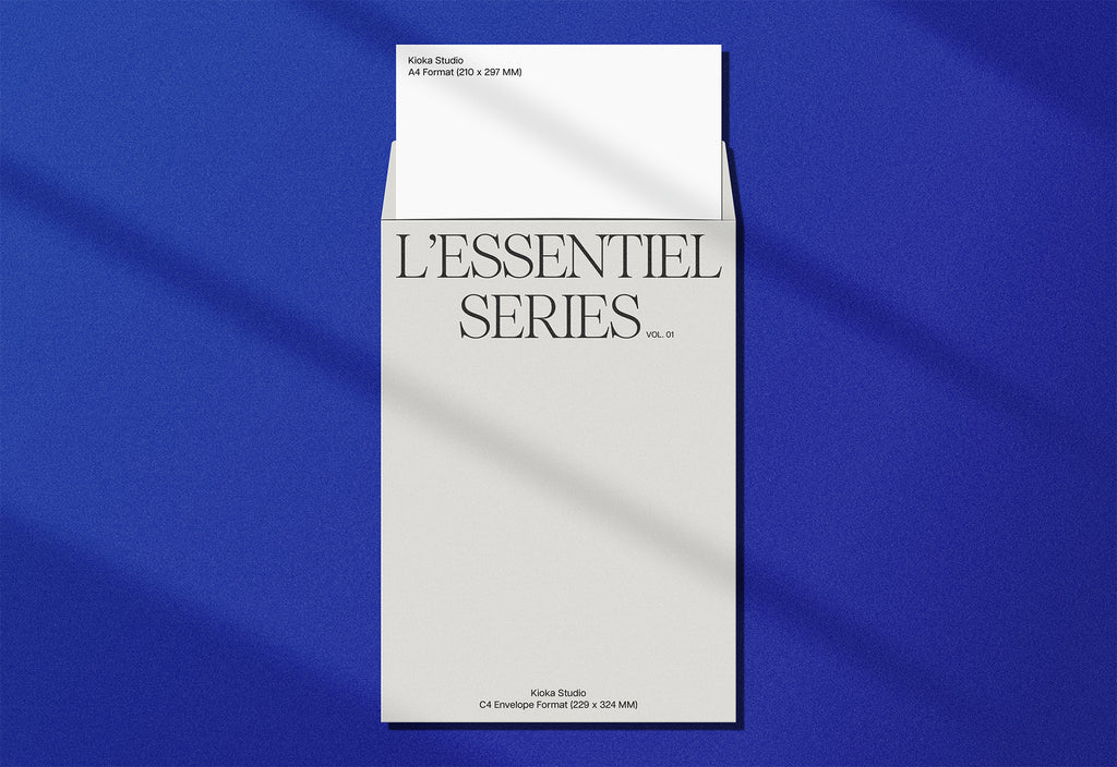 C4 Envelope Mockup