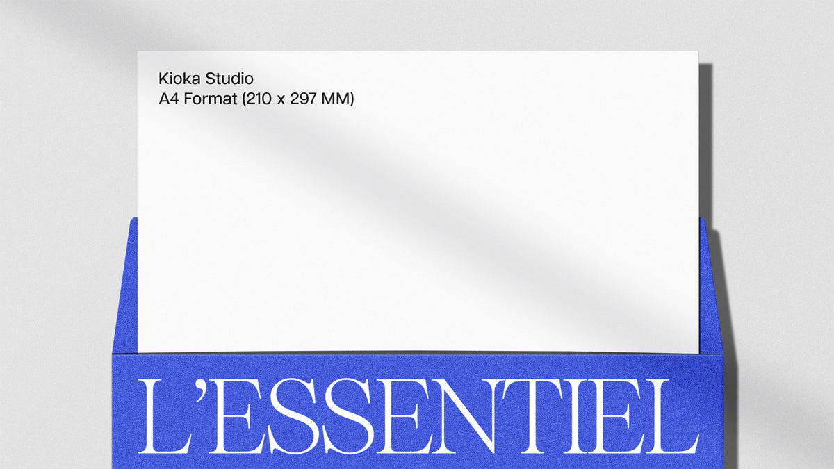 C4 Envelope Mockup