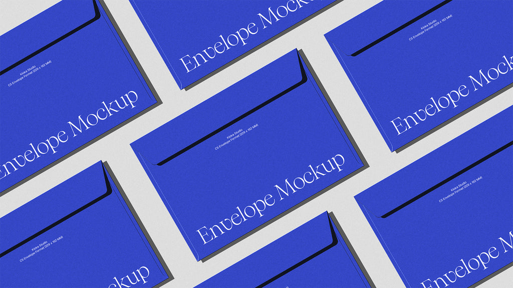 C5 Envelope Mockup Scene