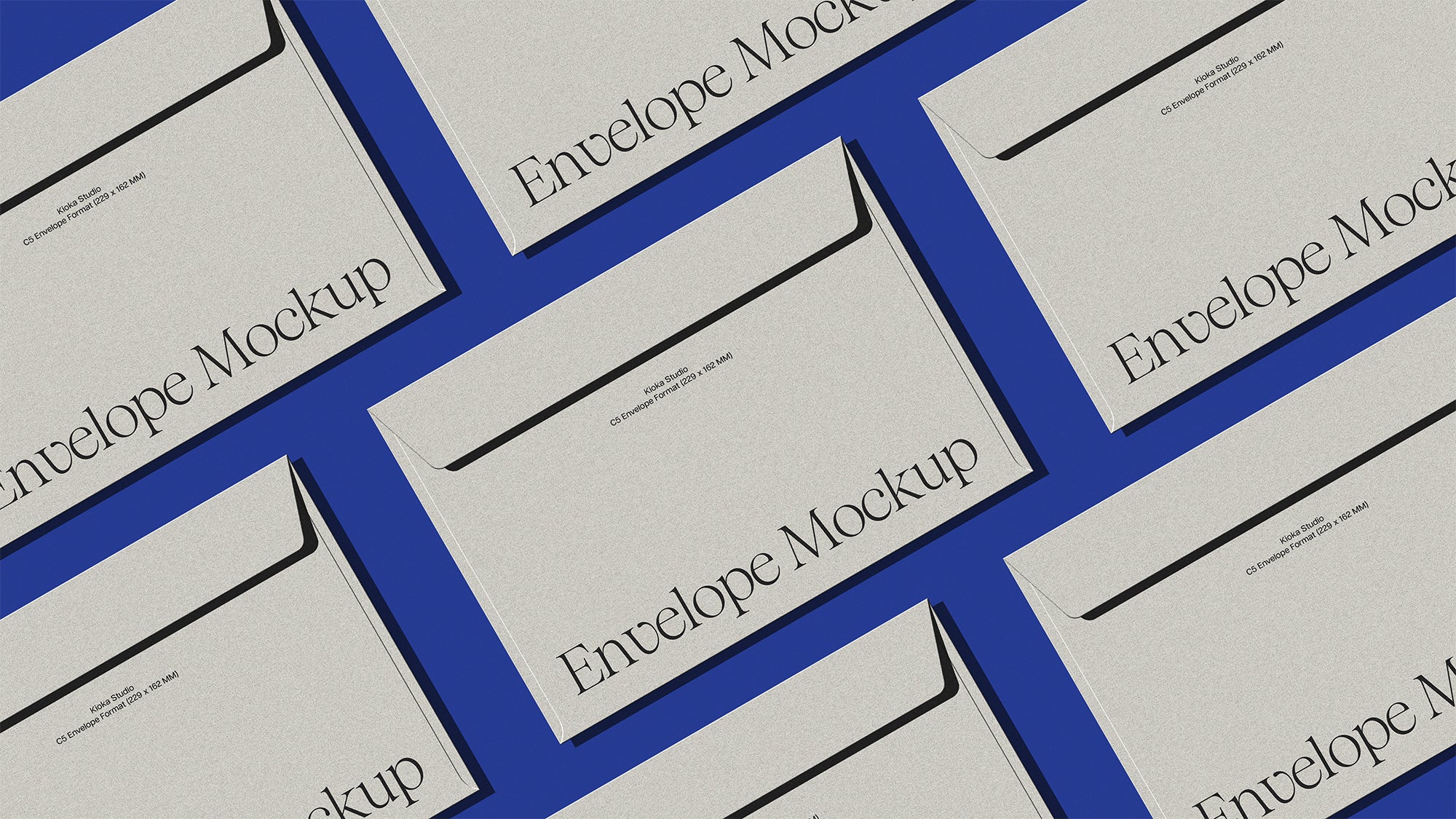 C5 Envelope Mockup Scene