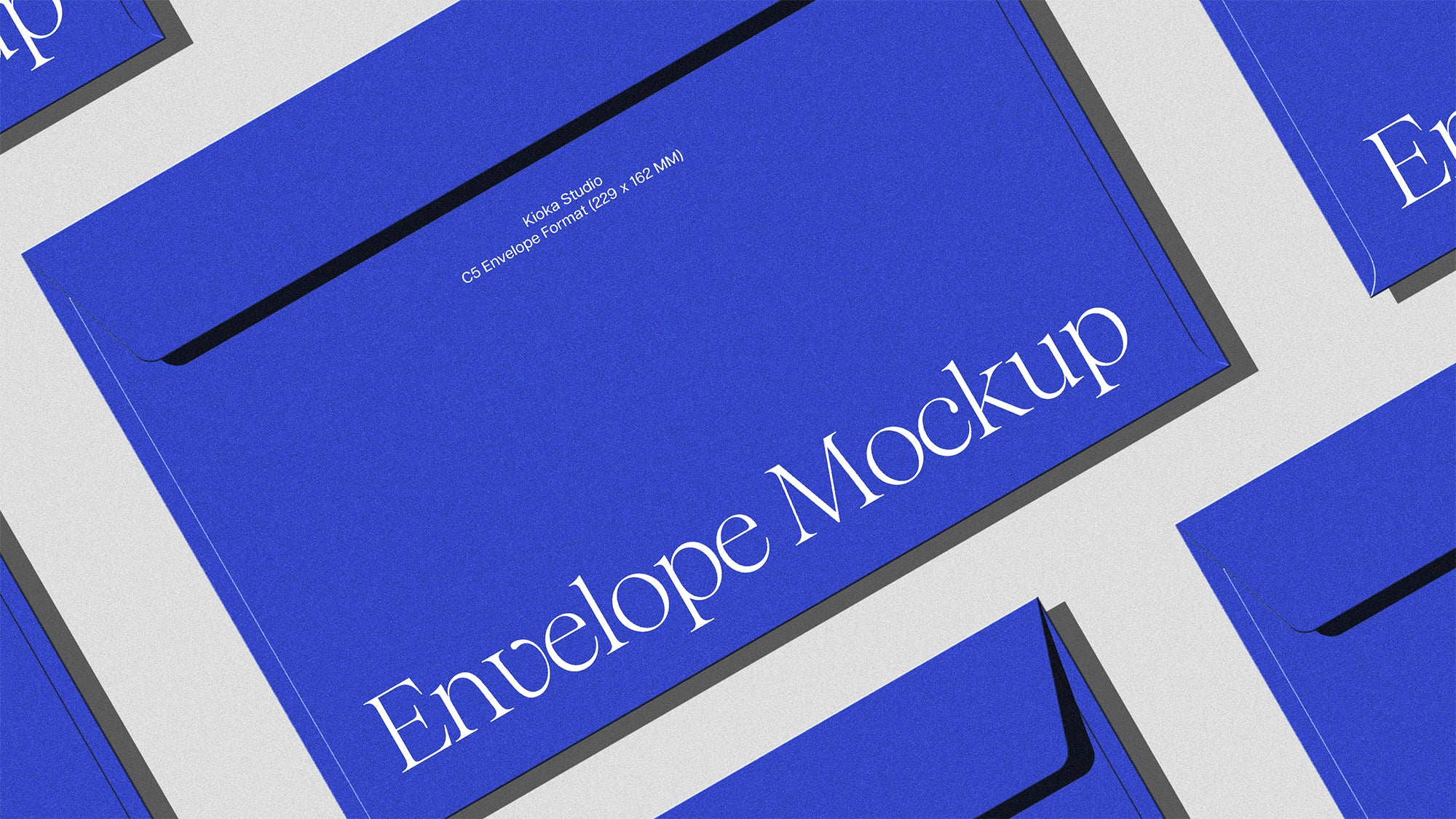 C5 Envelope Mockup Scene