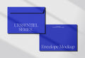 C5 Envelope Mockup Collection - Front & Back Views | L'Essentiel Series Vol. 01