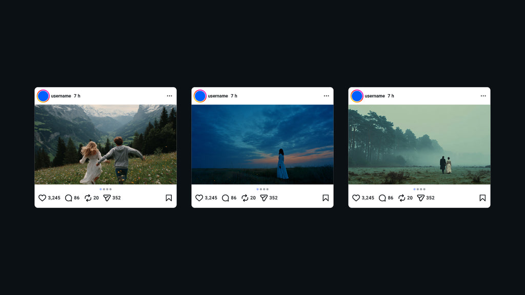 Instagram Frames Template - 16 Layouts