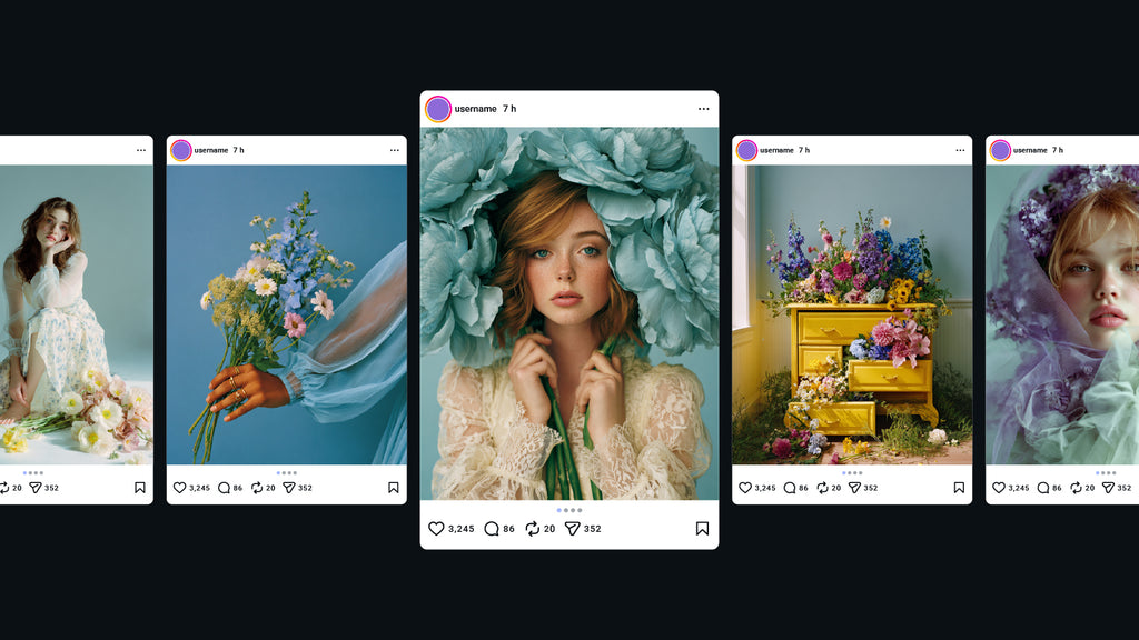 Instagram Frames Template - 16 Layouts