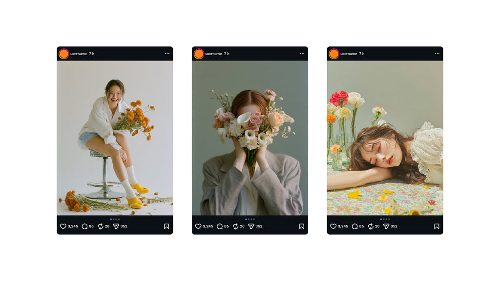 Instagram Frames Template - 16 Layouts
