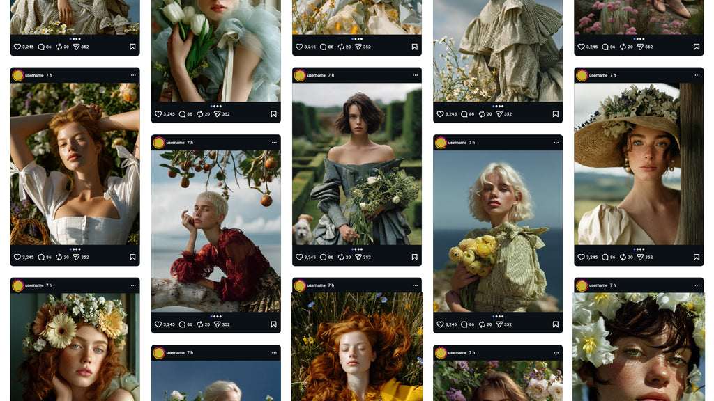 Instagram Frames Template - 16 Layouts