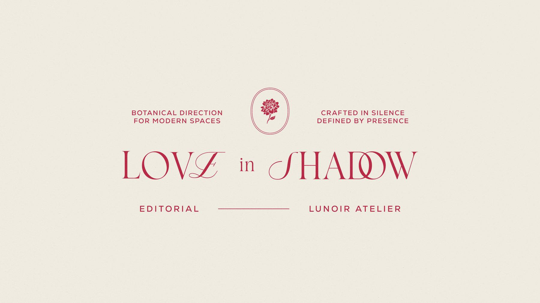 Love in Shadow, línea editorial de Lunoir