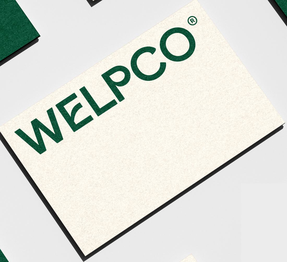 Tarjeta de presentación de Welpco